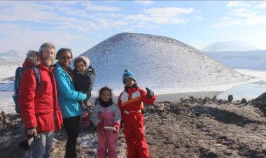 Meke Gölü sonbaharda da yabancı turistlerin ilgi odağı oldu