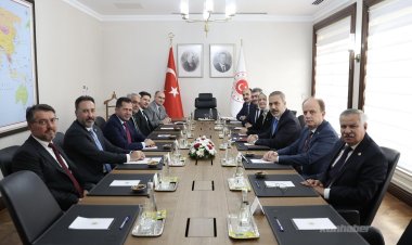 Konya Heyeti, Dışişleri Bakanı  Fidan'ı makamında ziyaret etti