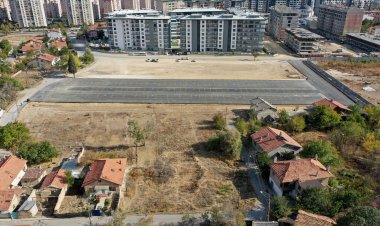 Bölge trafiğini de önemli ölçüde rahatlatacak  HACI İSA EFENDİ SEMT PAZARI YENİ YERİNDE