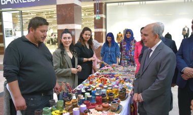Konya'da 'Sanatla Sağlığa' sergisi açıldı