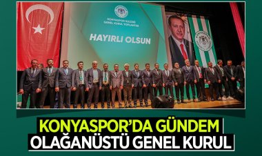 Konyaspor’da yönetim, Olağanüstü Genel Kurul kararı aldı!