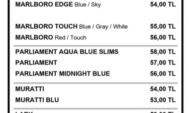 Sigaraya zam geldi!  En pahalı sigara fiyatları 58 TL’ye yükseldi