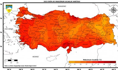 53 yılın en sıcak 7’nci ekim ayını yaşadı