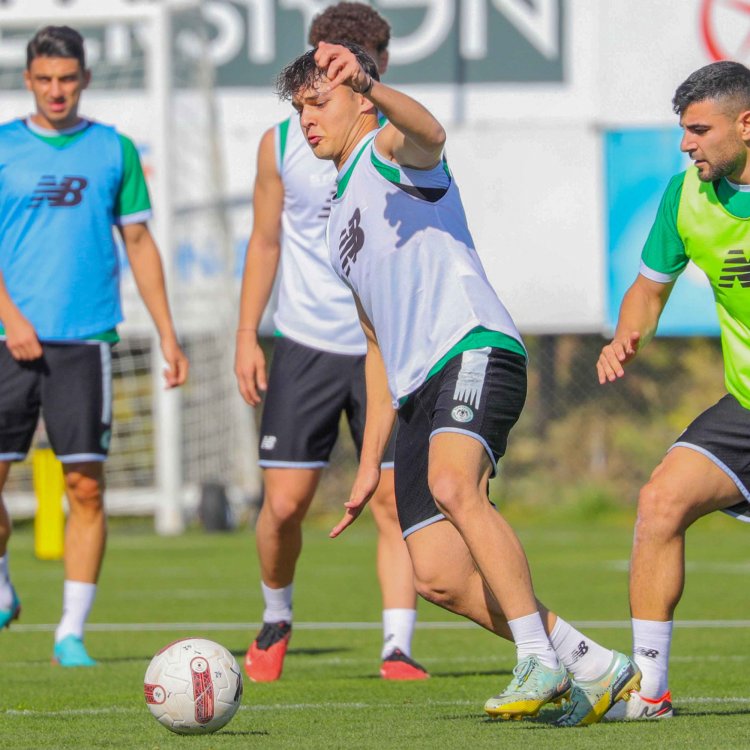 Fırtınadan korunma hazırlığı KONYASPOR YARIN TRABZON ÖNÜNDE