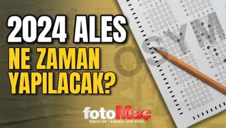 2023-ALES/3 pazar günü yapılacak