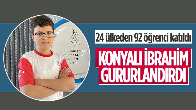 24 ülkeden 92 öğrenci katıldı