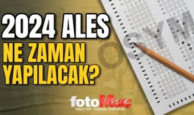2023-ALES/3 pazar günü yapılacak