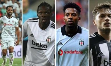 Beşiktaş'ta 5 futbolcu kadro dışı bırakıldı!