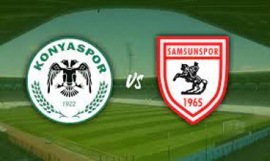Konyaspor ile Samsunspor 30. randevuda