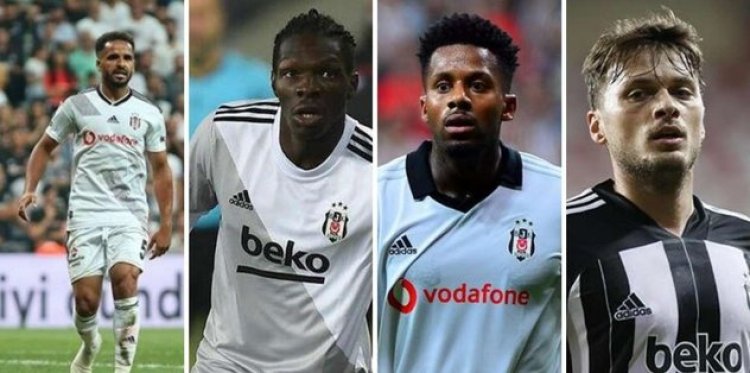 Beşiktaş'ta 5 futbolcu kadro dışı bırakıldı!