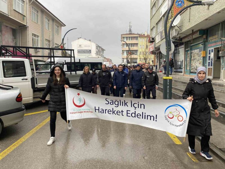 Kulu’da sağlıklı yaşam için çeşitli etkinlikler gerçekeştirildi