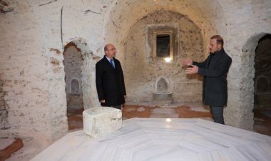 Sille Hacı Ali Ağa Hamamı restore ediliyor