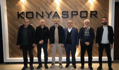TSYD Konya'dan Ömer Korkmaz'a ziyaret