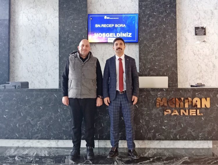 Mekpan Panel’e, Vergi dairesi Başkanı Bora’dan ziyaret