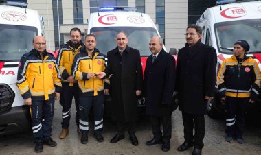 Konya’da 112 Acil Servis filosuna 7 ambulans daha katıldı