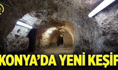 Konya'da yeni bir yer altı şehri keşfedildi