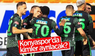 Konyaspor’da kimler ayrılacak?