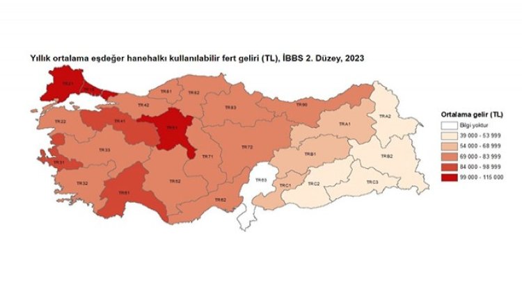 2023 yılı gelir dağılımı istatistikleri açıklandı