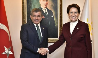 Davutoğlu'ndan İYİ Parti lideri Akşener'e ziyaret