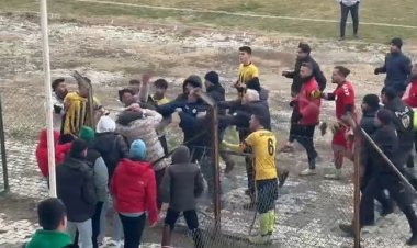 Konya'da amatör küme maçında kavga: 2 yaralı