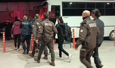 13 düzensiz göçmen yakalandı