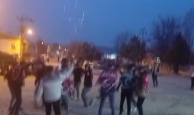 Konya'da asker eğlencesinde silahla  ateş eden 27 kişiye 55 bin lira ceza!