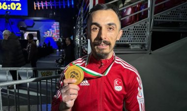 Milli halterci Muammer Şahin Avrupa şampiyonu oldu!