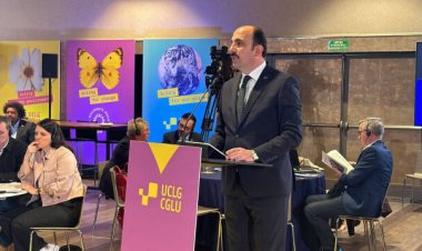 Başkan Altay'dan UCLG toplantısında ABD'li diplomata İsrail tepkisi