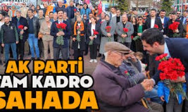 AK Parti'de seçim günü 2 milyon  teşkilat mensubu sahada olacak