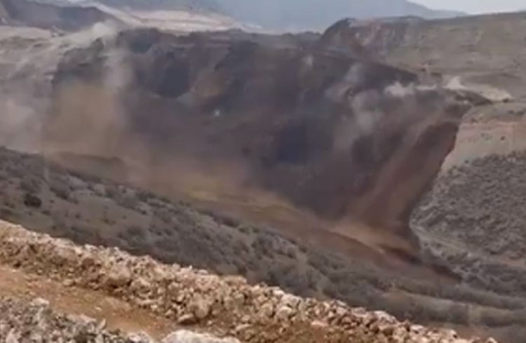 Siyanürle altın arandığı haberleriyle gündeme gelen Erzincan’ın İliç ilçesinde bulunan Anagold altın madeninde toprak kayması meydana geldi. Siyanür ve sülfürik asit dağlarının çöktüğü ileri sürüldü. İlk belirlemelere göre 7 işçi toprak altında kaldı.