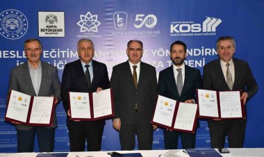 Konya’da mesleki eğitim seferberliği ilan edildi