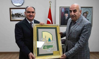 İHA Genel Müdürü Arvas’tan Vali Özkan’a ziyaret