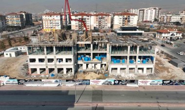 Selçuklu Belediyesinin Toplum Ruh Sağlığı Merkezi ve Sağlıklı Hayat Merkezi hızla yükseliyor