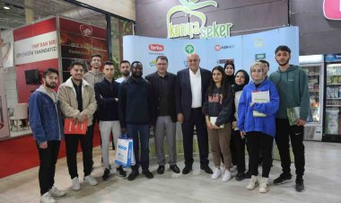 Tarım Fuarına Konya Şeker damgası