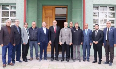 SPOR MÜDÜRÜNE ZİYARET…