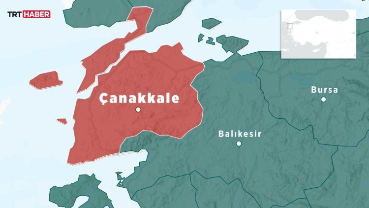 ÇANAKKALE DE DEPREM