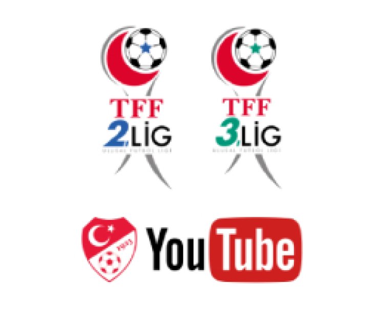 TFF 2. ve 3. Lig maçları TFF YouTube kanalında canlı yayınlanacak