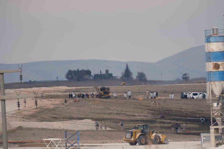 Konya’da eğitim uçağı şantiye alanına düştü: 1 şehit