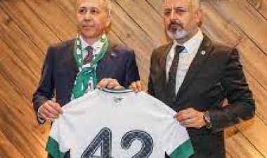 İçişleri Bakanı Ali Yerlikaya'dan Konyaspor'a ziyaret
