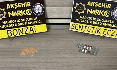 Konya’da uyuşturucu operasyonu: 1 tutuklama