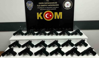 Konya’da kaçakçılık operasyonu: 14 gözaltı