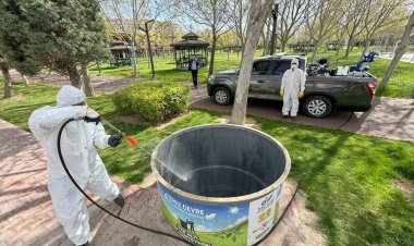 Karatay Belediyesi larva ilaçlama çalışmalarına başladı