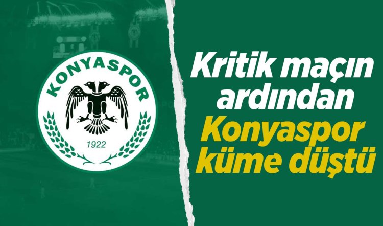 Konyaspor Basketbol küme düştü!