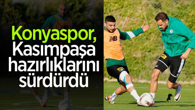 Konyaspor'da hazırlık