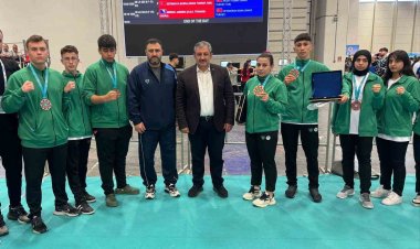 Meram, Dünya Şampiyonası’nda 6 madalya kazandı