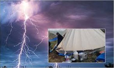 Kadınhanı’na yıldırım düştü