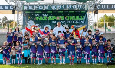 Yaz tatilini en güzel şekilde değerlendirmek isteyenlerin adresi; MERAM BELEDİYESİ YAZ SPOR OKULLARI’NDA KAYITLAR BAŞLADI