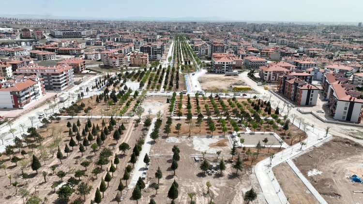 Selçuklu Belediyesi’nden bisiklet şehri Konya’ya yakışır bir park daha  YELDA PARKI’NIN YAPIMI DEVAM EDİYOR