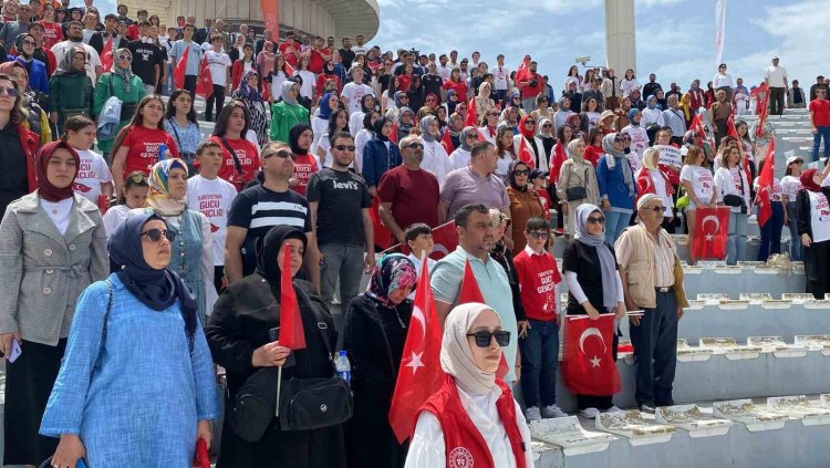 Konya’da 19 Mayıs Atatürk’ü Anma Gençlik  ve Spor Bayramı  çoşku ile kutlandı