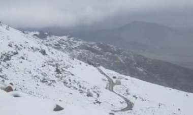 Konya'ya Mayıs ayında kar sürprizi